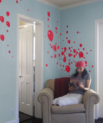 Threadless Wall Designs - 99 Luftballons