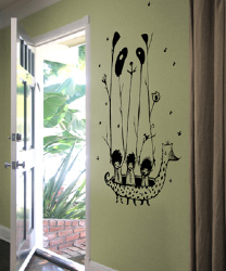 Threadless Wall Designs - Fake Pandas Have More Fun