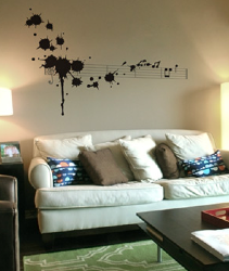 Threadless Wall Designs - Splatter in D Minor