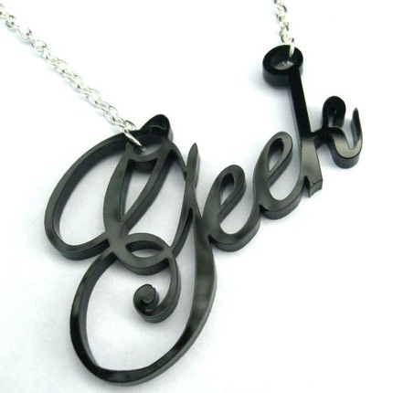 Geek necklace