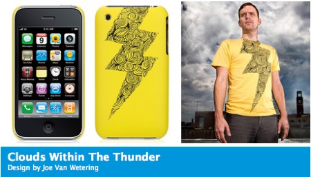 Threadless iPhone Case Thunder