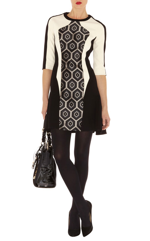 Karen millen 2025 geometric dress