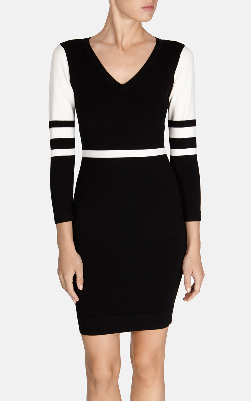 graphic jumper dress