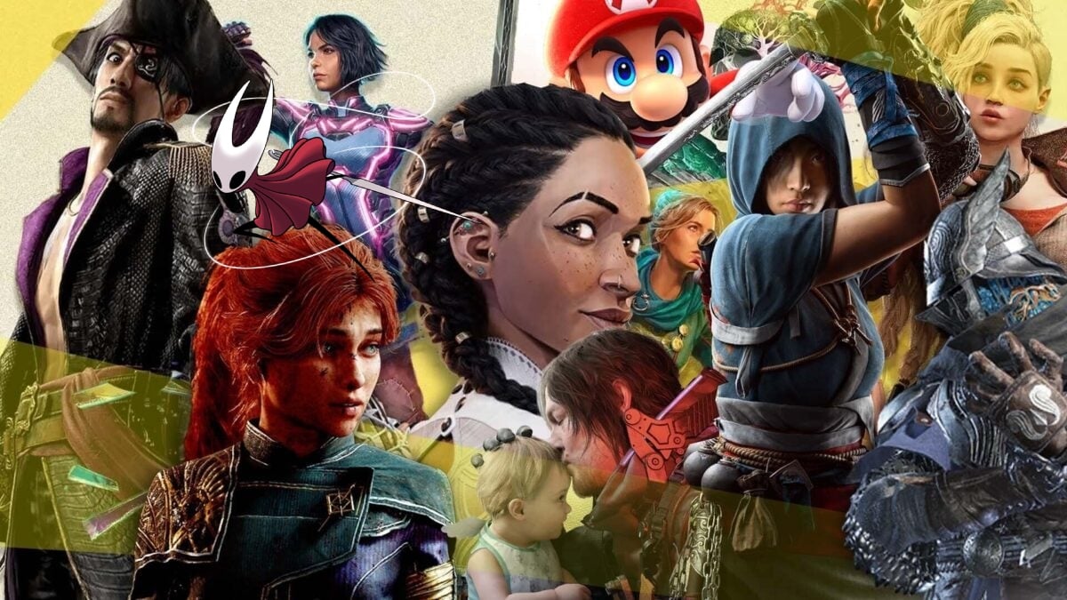 Art for various games from 2025