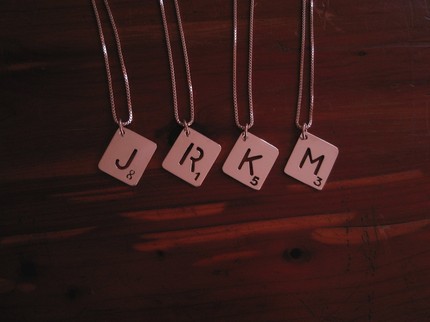 Scrabble Necklace Scrabble Necklace