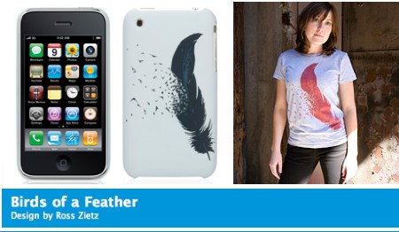 Threadless iPhone Case Birds Threadless iPhone Case Birds