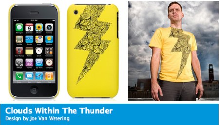 Threadless iPhone Case Thunder Threadless iPhone Case Thunder